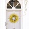 2-Pack: 16" Yellow Forsythia Wreath with Grapevine Ring, UV Resistant, Front Door Wreath by Floral Home®